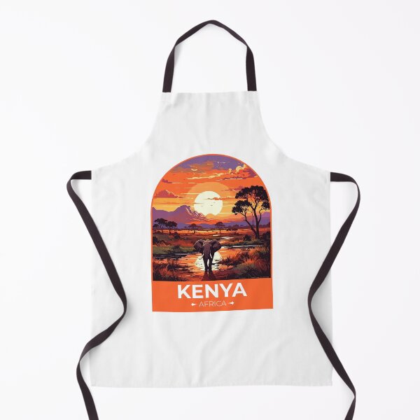 Item preview, Kenya Africa Travel Sticker designed and sold by TulipaGraphics.