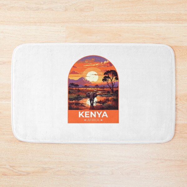 Item preview, Kenya Africa Travel Sticker designed and sold by TulipaGraphics.