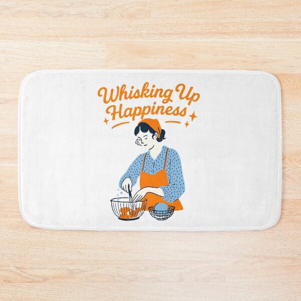 Item preview, Whisking Up Happiness – Retro Baking Kitchen designed and sold by NatureStyle555.