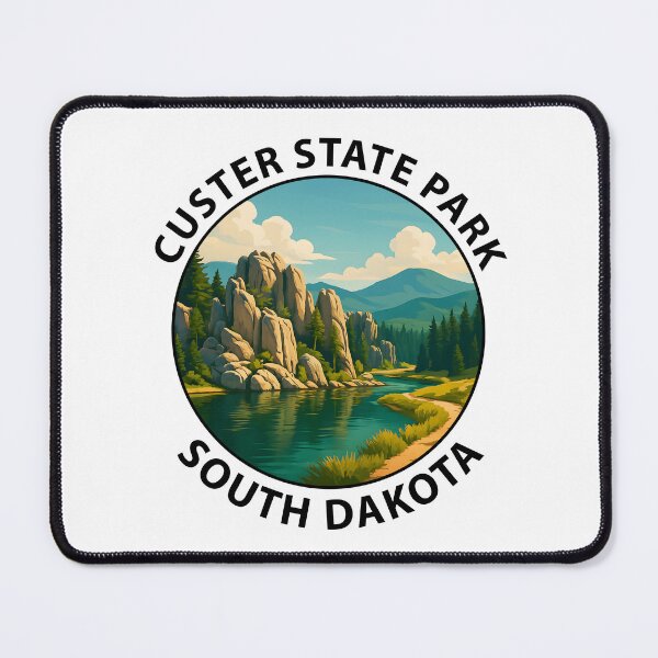 Item preview, Custer State Park South Dakota – Scenic Black Hills Travel Poster USA designed and sold by inkNext.