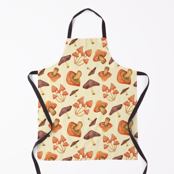 Item preview, Autumn mushrooms in watercolor designed and sold by OtterFactory.