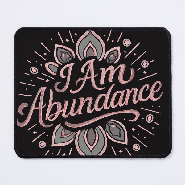 Item preview, I Am Abundance designed and sold by Tsveti Dinkova.