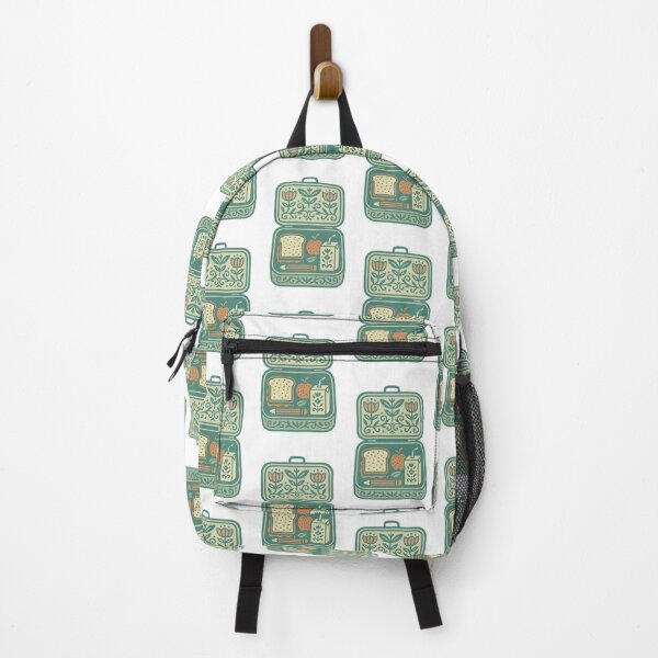 Artikelvorschau, Zurück zur Schule, Vintage-Lunchbox-Illustration mit Blumenmuster. Isoliert auf transparentem Hintergrund entworfen und verkauft von dvoevnore.