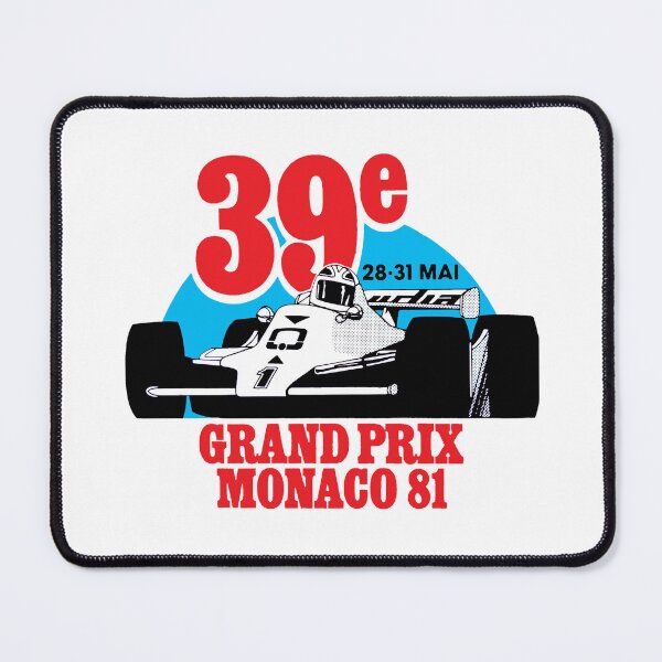 Item preview, 1981 Monaco Grand Prix designed and sold by retropetrol.