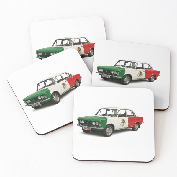 Item preview, Mexican flag car. designed and sold by PabDam.