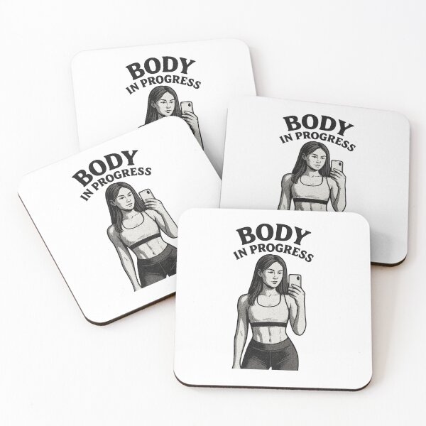 Item preview, Body in Progress Motivational Illustration designed and sold by PlatanitoProud.
