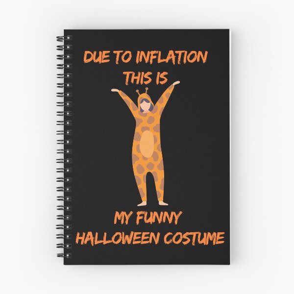 Item preview, Due To Inflation This Is My Funny Halloween Costume Funny Giraffe Costume designed and sold by PROPera-design.