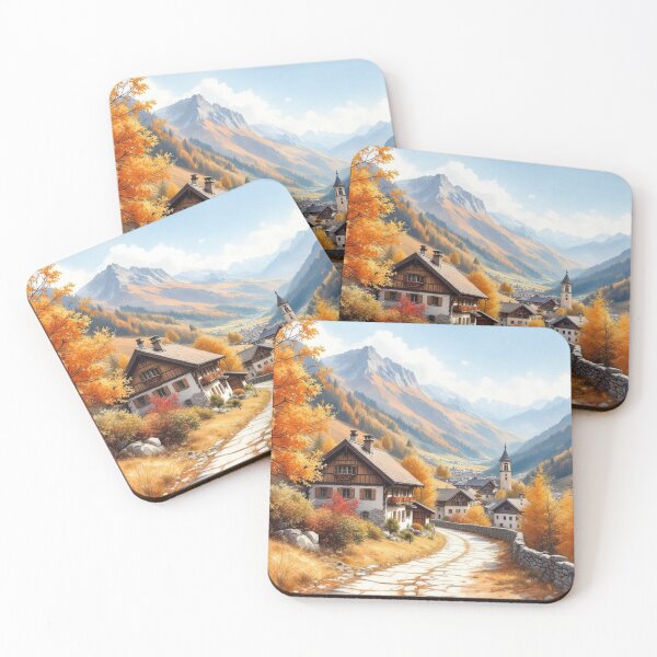 Item preview, Autumn in the Aosta Valley designed and sold by jefboutique6150.