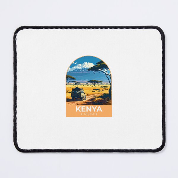 Item preview, Kenya Africa Travel Sticker designed and sold by TulipaGraphics.