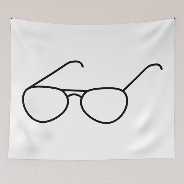 Item preview, glasses outline designed and sold by sweetb3rry.