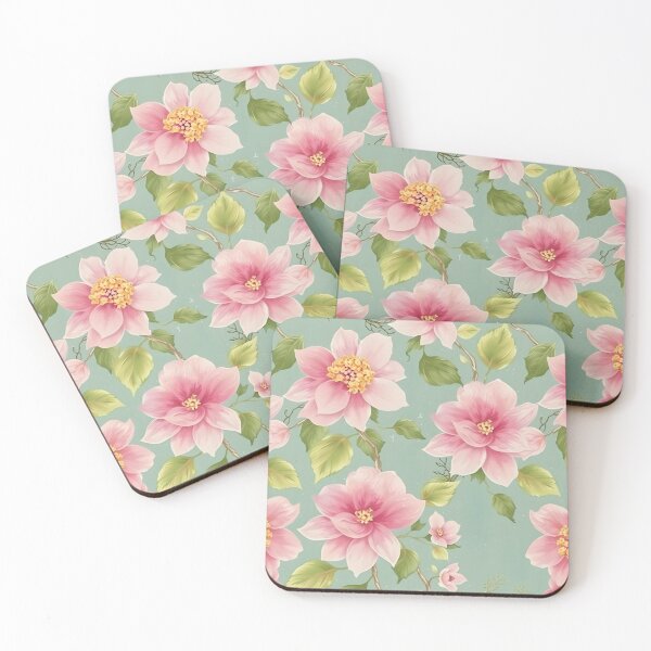 Item preview, Charming pink blooms with soft a background designed and sold by Ponted.