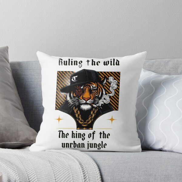 Item preview, Urban Jungle King Tiger Art - Attitude Quotes designed and sold by Vicky021.