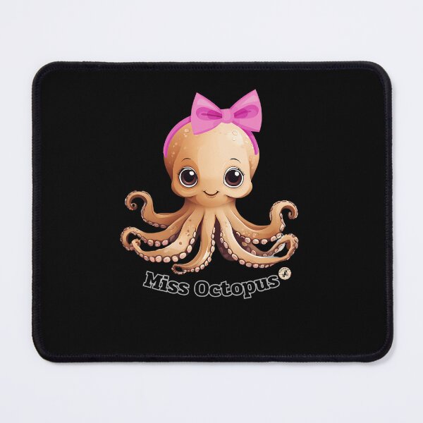 Item preview, An Adorable Miss Octopus. designed and sold by HeikeBergmann.