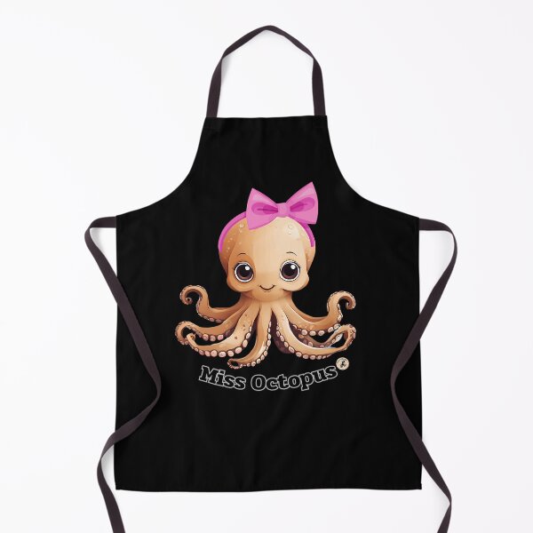Item preview, An Adorable Miss Octopus. designed and sold by HeikeBergmann.