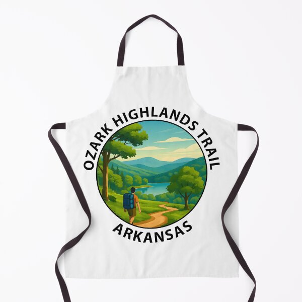 Item preview, Ozark Highlands Trail Arkansas Hiking Poster – Scenic Nature Travel Art USA designed and sold by inkNext.