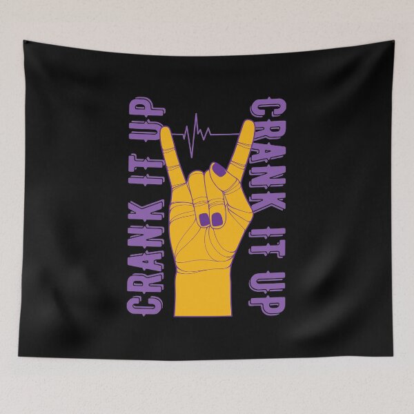 Item preview, Crank Up The Volume | Rock Hand designed and sold by ObsidianDaz.