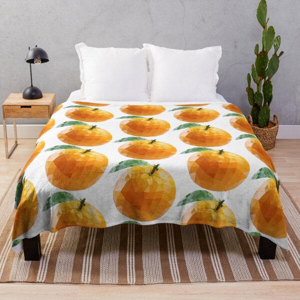 Item preview, Low Poly Orange Illustration Geometric Fruit Digital Art designed and sold by jayson salvador.