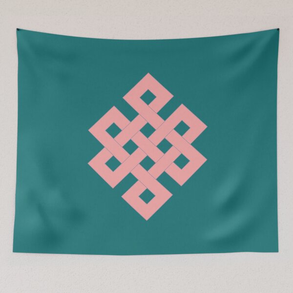 Item preview, Pink Eternity Endless Knot designed and sold by Jeallan Designs.