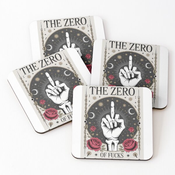 Item preview, Tarot Zero Fucks Hand | Gothic Sarcasm designed and sold by Charlietule.