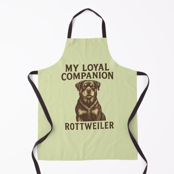 Item preview, Canicross – My Loyal Companion Rottweiler Vintage Dog Design designed and sold by Meandmyshop.
