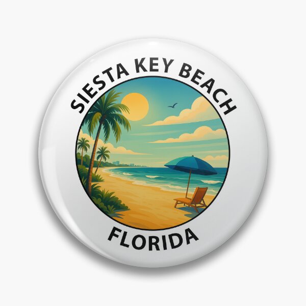 Item preview, Siesta Key Beach Florida Sunset – Tropical Coastal Travel Poster USA designed and sold by inkNext.