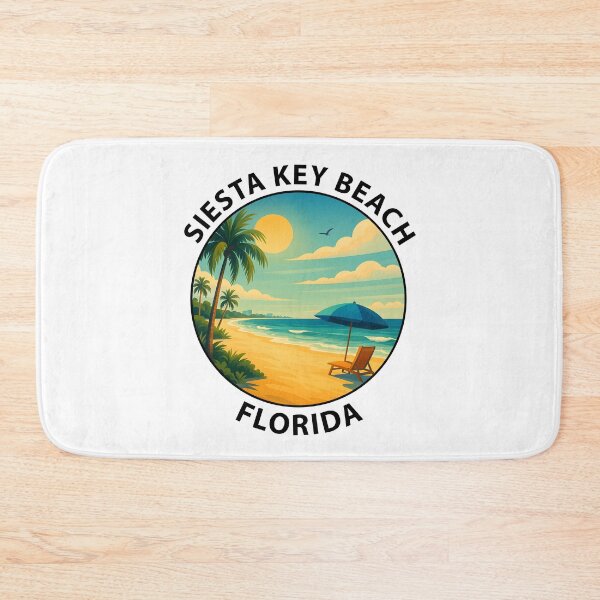 Item preview, Siesta Key Beach Florida Sunset – Tropical Coastal Travel Poster USA designed and sold by inkNext.
