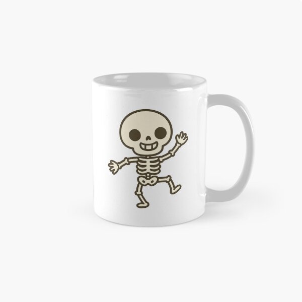 Aperçu de l'œuvre Dancing Skeleton – Cute Kawaii Halloween Design créée et vendue par Meow-WoofDesign.