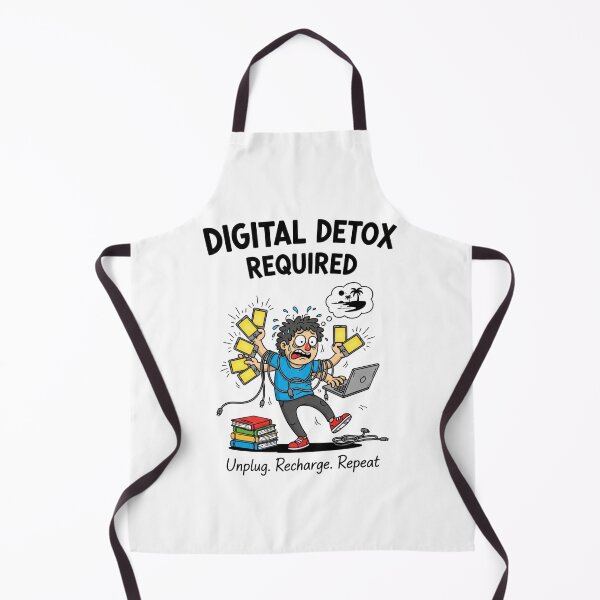 Item preview, Digital detox required, Unplug Recharge Repeat designed and sold by snapacrab.