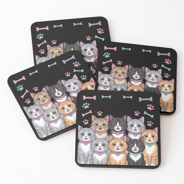 Item preview, life is perfect with cats designed and sold by marianna cotaru.