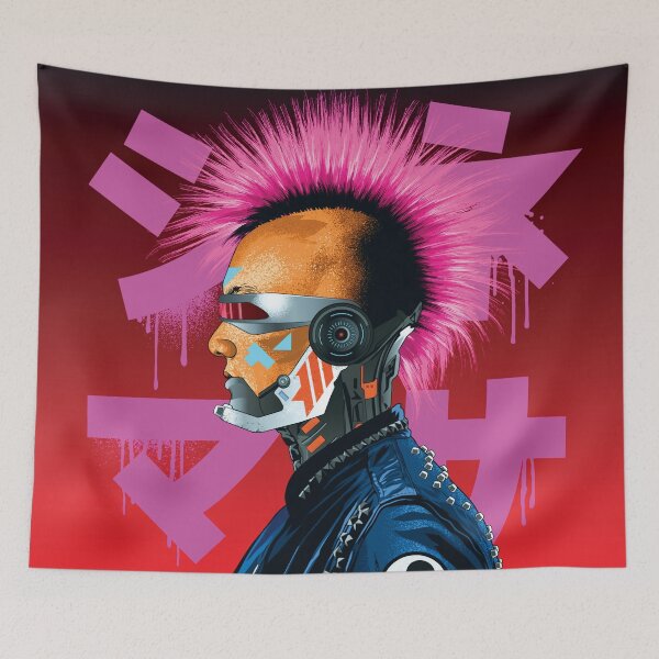 Item preview, Digital Punk // An extraordinary collection of exceptional quality original hand crafted digital art work designed and sold by Global-Artists.