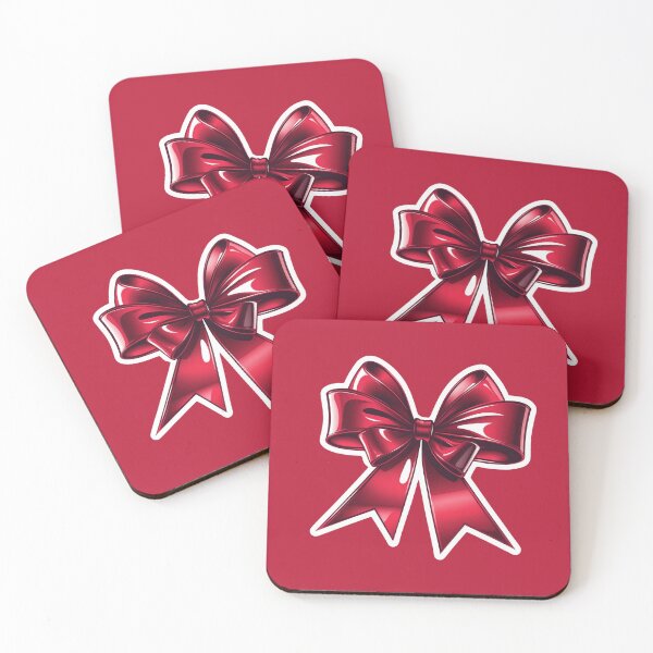 Item preview, Glossy Red Bow Charm designed and sold by 0606PM.