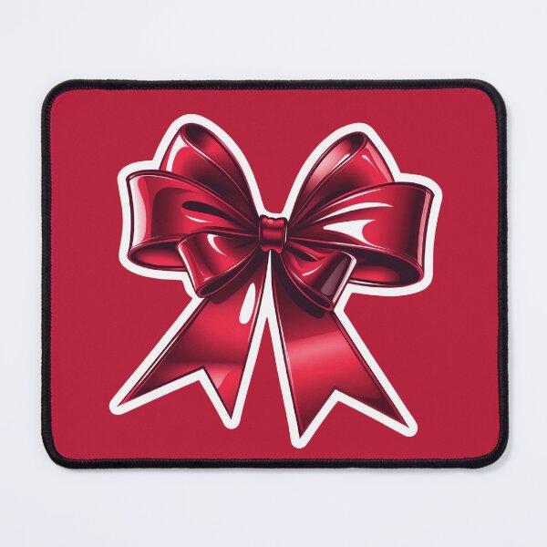 Item preview, Glossy Red Bow Charm designed and sold by 0606PM.