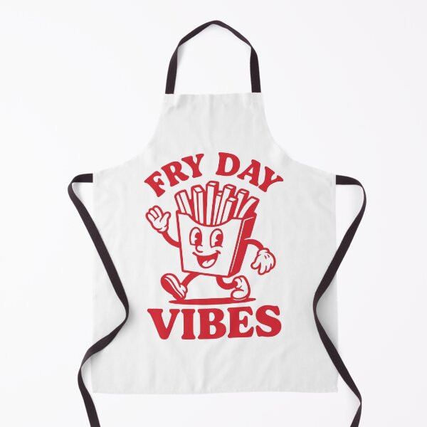 Item preview, Fry Day Vibes – Funny French Fries Saying designed and sold by nkhookysun.
