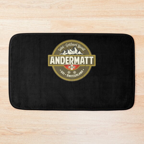 Item preview, Andermatt Ski Switzerland Skiing Alps Sticker T Shirt 03 designed and sold by AdalbertKolb.