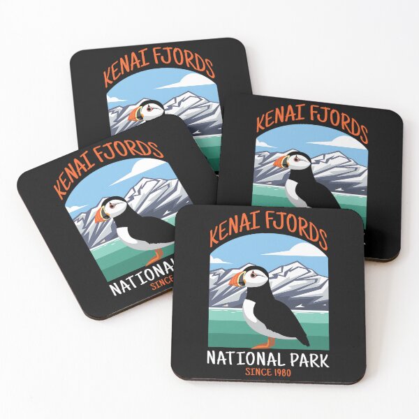Item preview, Kenai Fjords National Park US Puffin Bird Alaska designed and sold by tedroyegelsd.