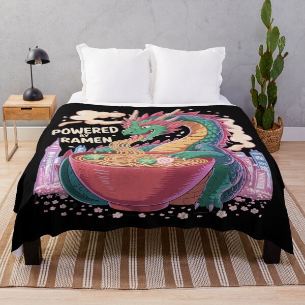 Item preview, Powered By Ramen Funny Anime Foodie designed and sold by Blok45.