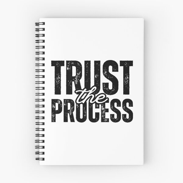Item preview, Trust the Process Artist Typography Design designed and sold by L-CreativeArt.