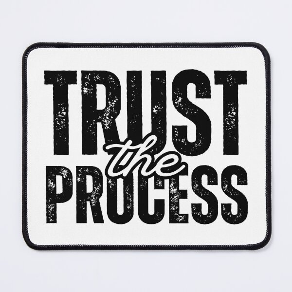 Item preview, Trust the Process Artist Typography Design designed and sold by L-CreativeArt.