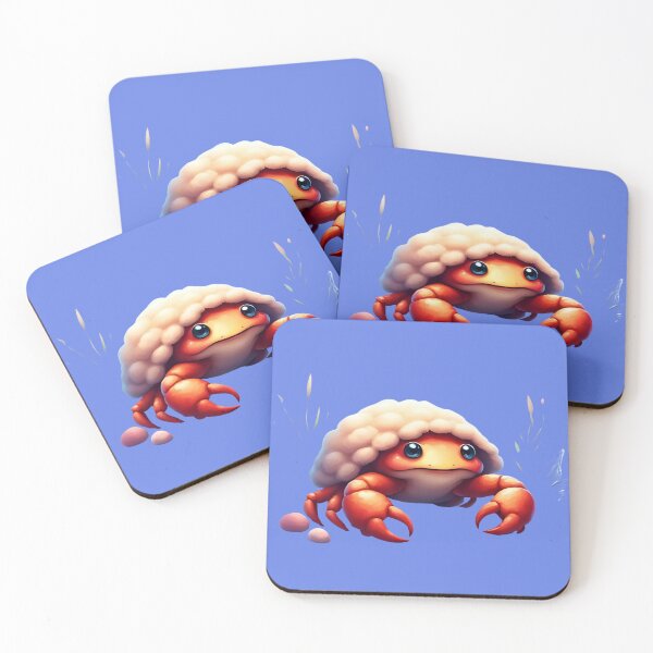 Item preview, Adorable Cartoon Hermit Crab designed and sold by bvdesignart.