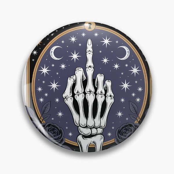 Item preview, Zero Fucks Tarot Card | Gothic Rebel designed and sold by Charlietule.