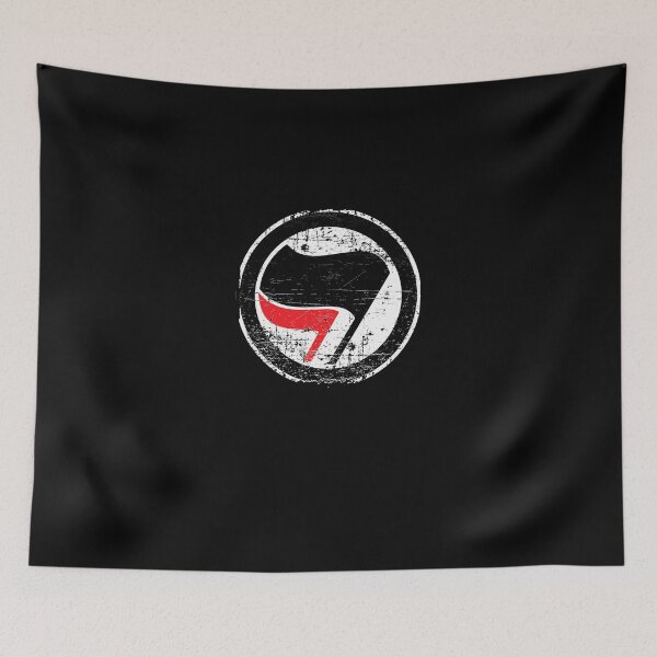 Item preview, Antifa Red And Black Flag designed and sold by AdalbertKolb.