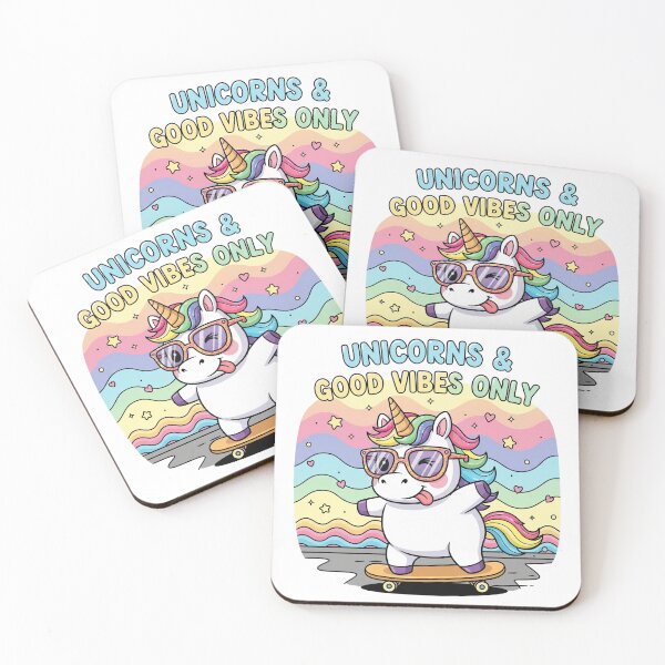 Item preview, Unicorn & good vibes only designed and sold by snapacrab.