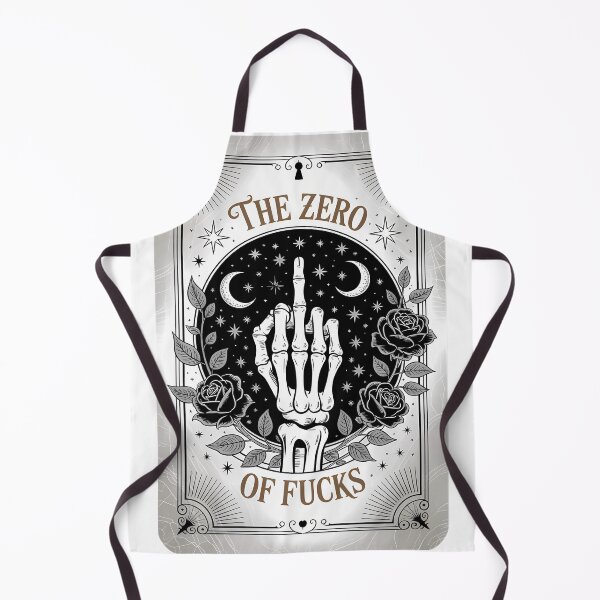 Item preview, Zero Fucks Tarot Card | Black Rose Gothic designed and sold by Charlietule.