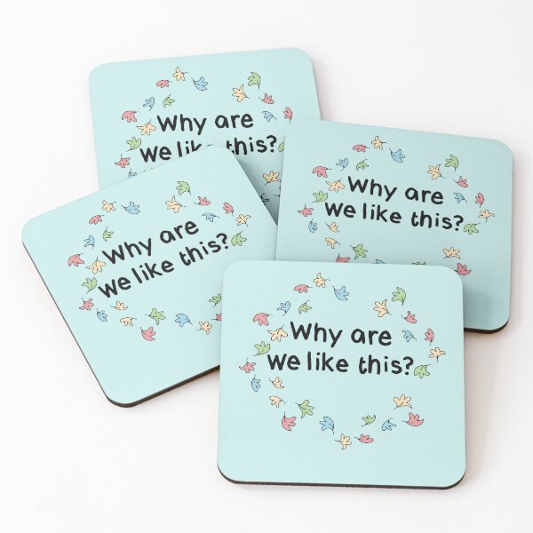 Item preview, Why are we like this? designed and sold by StickerzByJo.