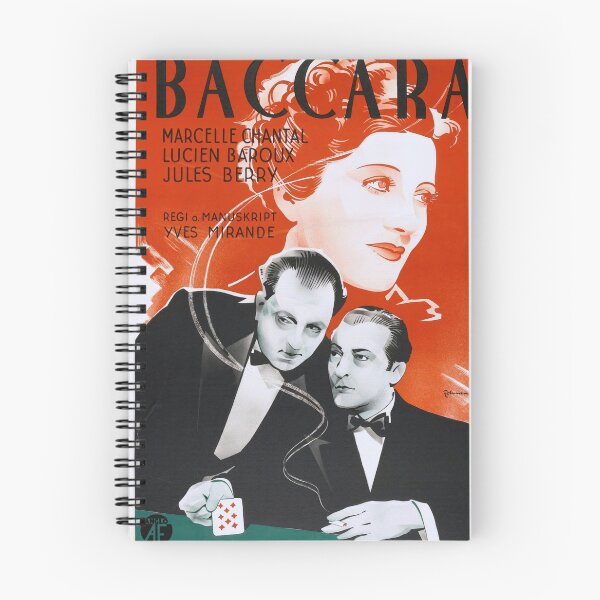 Item preview, Baccara Vintage Film Poster | 1930s Art Deco Cinema | Yves Mirande Movie Art | European Bold Color & Illustrative Style designed and sold by artofuniverse.