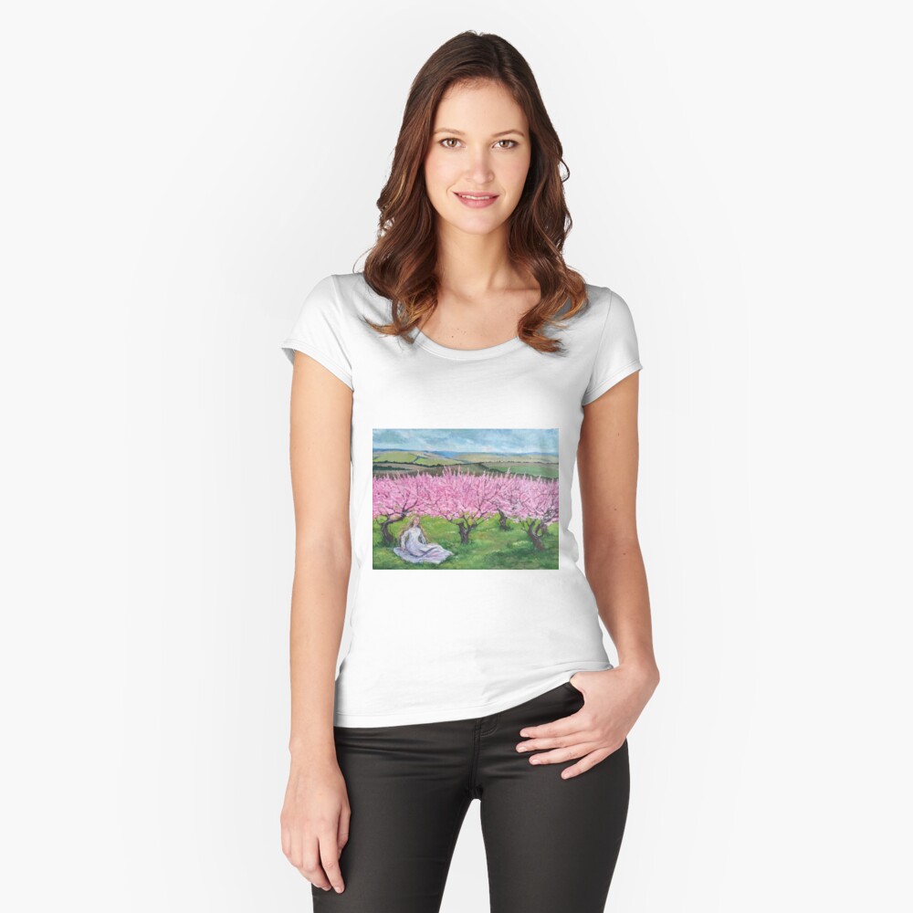 Item preview, Fitted Scoop T-Shirt designed and sold by Anthropolog.