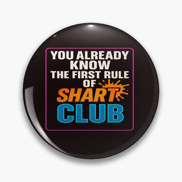 Item preview, Funny Parody Design – The First Rule of Shart Club | Rude Humor Gag Gift designed and sold by Chestamental.