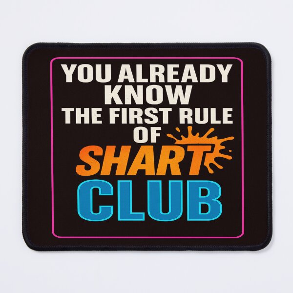 Item preview, Funny Parody Design – The First Rule of Shart Club | Rude Humor Gag Gift designed and sold by Chestamental.