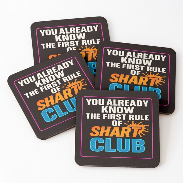 Item preview, Funny Parody Design – The First Rule of Shart Club | Rude Humor Gag Gift designed and sold by Chestamental.
