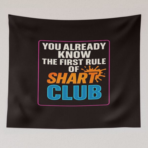 Item preview, Funny Parody Design – The First Rule of Shart Club | Rude Humor Gag Gift designed and sold by Chestamental.